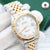 Rolex Datejust ref. 16013 -Steel/Gold - White Roman Dial