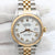Rolex Datejust ref. 16013 -Steel/Gold - White Roman Dial