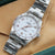 Rolex Date ref. 15210 White Arabic Dial Oyster Bracelet - Full Set