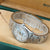 Rolex Date ref. 15210 White Arabic Dial Oyster Bracelet - Full Set