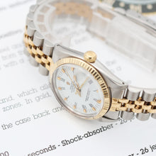 Bild in Galerie-Viewer laden, Rolex Datejust 31 ref. 6827 White Roman Dial - Jubilee bracelet
