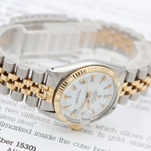 Bild in Galerie-Viewer laden, Rolex Datejust 31 ref. 6827 White Roman Dial - Jubilee bracelet
