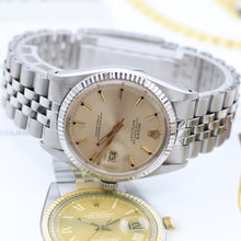 Cargar imagen en el visor de la galería, Rolex Datejust ref. 1601 - Champagne Dial Special Saudi - Jubilee Bracelet
