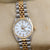 Rolex Datejust 31 ref. 6827 White Roman Dial - Jubilee bracelet