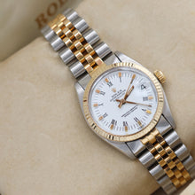 Bild in Galerie-Viewer laden, Rolex Datejust 31 ref. 6827 White Roman Dial - Jubilee bracelet
