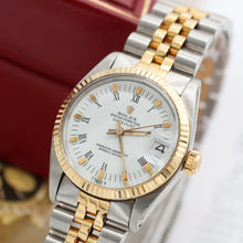 Bild in Galerie-Viewer laden, Rolex Datejust 31 ref. 6827 White Roman Dial - Jubilee bracelet
