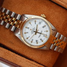 Bild in Galerie-Viewer laden, Rolex Datejust 31 ref. 6827 White Roman Dial - Jubilee bracelet
