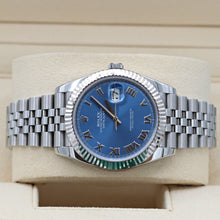 Load image into Gallery viewer, Rolex Datejust ref. 126334 Blue Roman Dial Jubilee bracelet - Full Set
