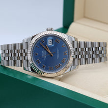 Load image into Gallery viewer, Rolex Datejust ref. 126334 Blue Roman Dial Jubilee bracelet - Full Set
