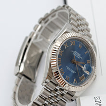 Load image into Gallery viewer, Rolex Datejust ref. 126334 Blue Roman Dial Jubilee bracelet - Full Set
