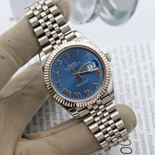 Load image into Gallery viewer, Rolex Datejust ref. 126334 Blue Roman Dial Jubilee bracelet - Full Set
