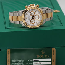 Charger l'image dans la galerie, Rolex Daytona 116523 - White Dial - Oyster Bracelet - Full Set
