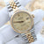 Rolex Datejust ref. 16013 -Steel/Gold - Champagne dial (VIII)