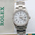 Rolex Date ref. 15210 White Roman Dial Oyster Bracelet - Full Set