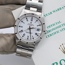 Load image into Gallery viewer, Rolex Date ref. 15210 White Roman Dial Oyster Bracelet - Full Set
