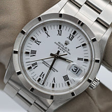 Load image into Gallery viewer, Rolex Date ref. 15210 White Roman Dial Oyster Bracelet - Full Set
