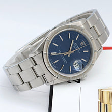 Load image into Gallery viewer, Rolex Oyster Perpetual Date ref. 15210 - Blue Dial - Full Set
