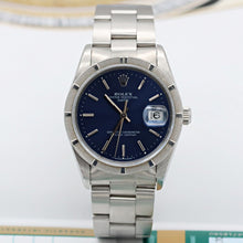 Load image into Gallery viewer, Rolex Oyster Perpetual Date ref. 15210 - Blue Dial - Full Set
