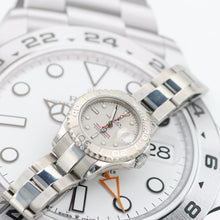 Bild in Galerie-Viewer laden, Rolex Yacht-Master 40 Ref. 116622 Graues Rhodium -Zifferblatt - Voller Satz
