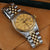Rolex Datejust ref. 16013 Champagne Linen Dial - Jubilee Bracelet