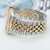 Rolex Datejust ref. 16013 Champagne Linen Dial - Jubilee Bracelet