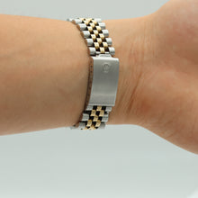 Load image into Gallery viewer, Rolex Datejust ref. 16013 Champagne Linen Dial - Jubilee Bracelet

