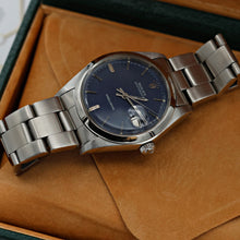 Załaduj obraz do przeglądarki galerii, Rolex Oyster Precision Date ref. 6694 Blue Dial (III)- Oyster Bracelet
