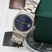 Załaduj obraz do przeglądarki galerii, Rolex Oyster Precision Date ref. 6694 Blue Dial (III)- Oyster Bracelet
