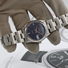 Załaduj obraz do przeglądarki galerii, Rolex Oyster Precision Date ref. 6694 Blue Dial (III)- Oyster Bracelet
