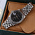 Rolex Datejust ref. 16220 Black (Circle) Dial Jubilee Bracelet Full Set