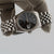Rolex Datejust ref. 16220 Black (Circle) Dial Jubilee Bracelet Full Set