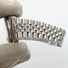 Cargar imagen en el visor de la galería, Rolex Datejust ref. 16220 Black (Circle) Dial Jubilee Bracelet Full Set
