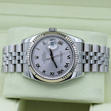 Carica l'immagine nel visualizzatore di Gallery, Rolex Datejust ref. 116234 Silver Roman Dial - Jubilee Bracelet

