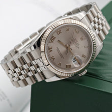 Carica l'immagine nel visualizzatore di Gallery, Rolex Datejust ref. 116234 Silver Roman Dial - Jubilee Bracelet
