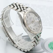 Carica l'immagine nel visualizzatore di Gallery, Rolex Datejust ref. 116234 Silver Roman Dial - Jubilee Bracelet
