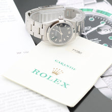Load image into Gallery viewer, Rolex Oyster Perpetual Ref. 77080 - Black 3-6-9 dial - Full Set
