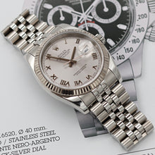 Carica l'immagine nel visualizzatore di Gallery, Rolex Datejust ref. 116234 Silver Roman Dial - Jubilee Bracelet
