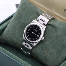 Load image into Gallery viewer, Rolex Oyster Perpetual Ref. 77080 - Black 3-6-9 dial - Full Set
