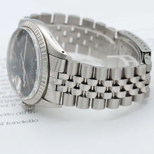 Załaduj obraz do przeglądarki galerii, Rolex Datejust ref. 1603 - Steel Bezel - Black dial - Jubilee Bracelet
