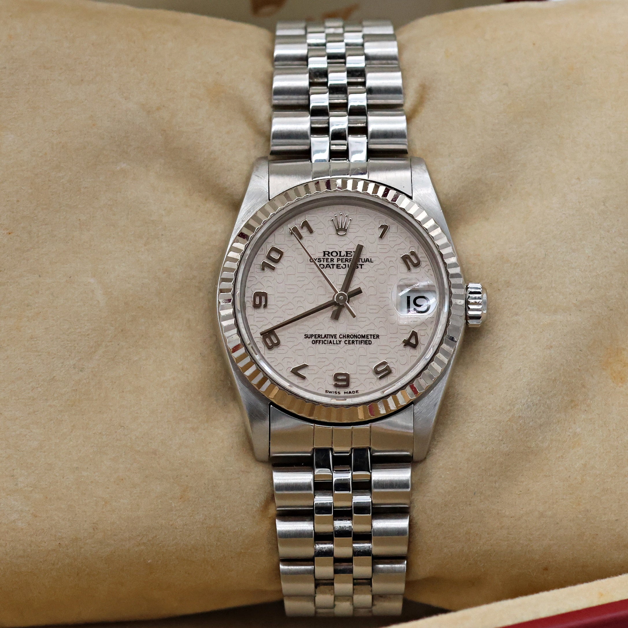 Rolex Datejust Lady ref. 78274 Creamy Computer Dial - Jubilee Bracelet