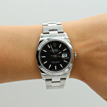 Load image into Gallery viewer, Rolex Datejust ref. 126300 Black Dial Oyster bracelet - Full Set
