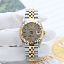 Charger l&#39;image dans la galerie, Rolex Datejust 31 Mid-Size ref. 68273 - Grey Millennary Dial - Full Set
