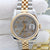 Rolex Datejust ref. 116203 Grey Arabic Dial Jubilee Bracelet
