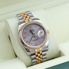 Charger l&#39;image dans la galerie, Rolex Datejust ref. 116203 Grey Arabic Dial Jubilee Bracelet
