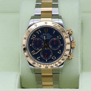 Rolex Daytona ref. 116523 - Racing Blue Dial - Full Set