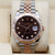 Rolex Datejust ref. 126331 Chocolate Diamonds dial Rose Gold / Steel - Oyster bracelet