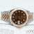 Rolex Datejust ref. 126331 Chocolate Diamonds dial Rose Gold / Steel - Oyster bracelet