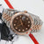 Rolex Datejust ref. 126331 Chocolate Diamonds dial Rose Gold / Steel - Oyster bracelet