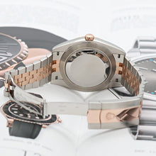 Cargar imagen en el visor de la galería, Rolex Datejust ref. 126331 Chocolate Diamonds dial Rose Gold / Steel - Oyster bracelet
