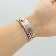 Cargar imagen en el visor de la galería, Rolex Datejust ref. 126331 Chocolate Diamonds dial Rose Gold / Steel - Oyster bracelet
